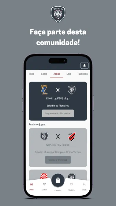Captures d'écran de Cianorte FC
