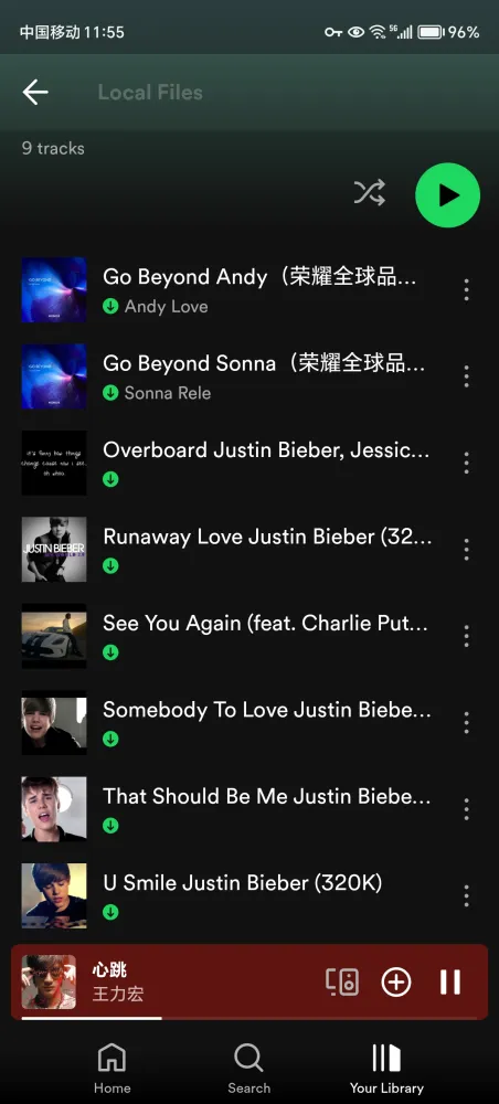 Spotify X স্ক্রিনশট