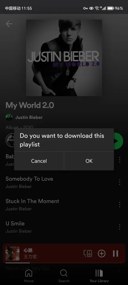Spotify X স্ক্রিনশট