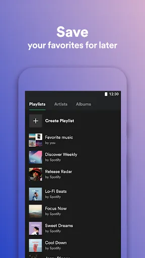 Spotify Lite应用截图