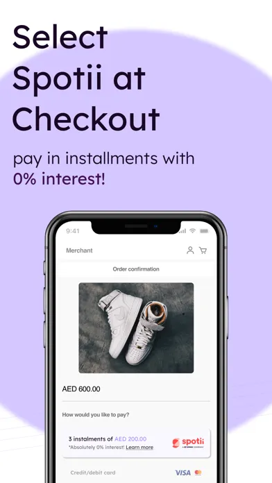 Скриншоты Spotii | Buy Now, Pay Later!