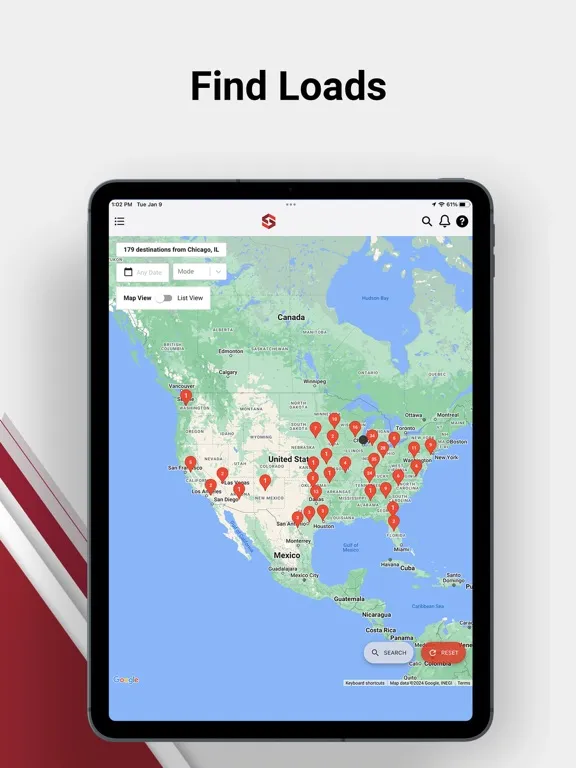 MySpot Driver iPad  Screenshots