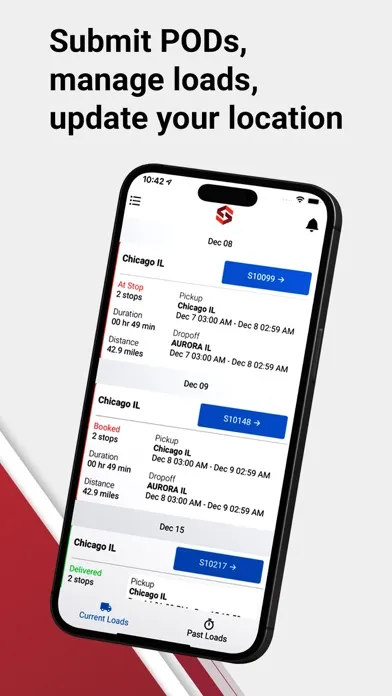 MySpot Driver Screenshots