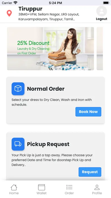 Capturas de pantalla de Spotless Drycleaner