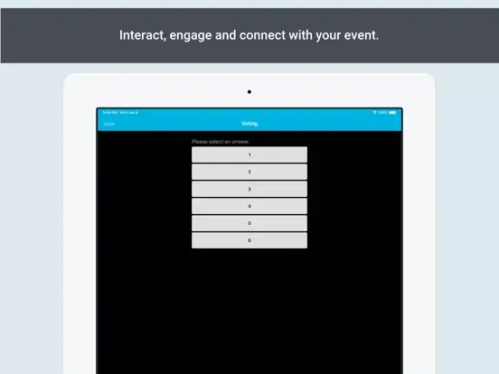 Capturas de tela do Atlantic Council Events iPad 