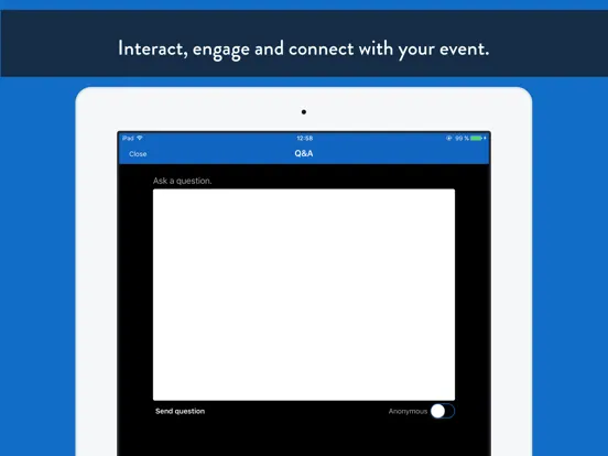 ภาพหน้าจอของ Amgen Events iPad 