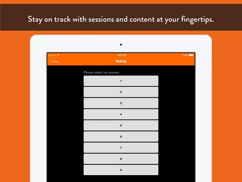 ภาพหน้าจอของ GSK HR Leaders Conference iPad 