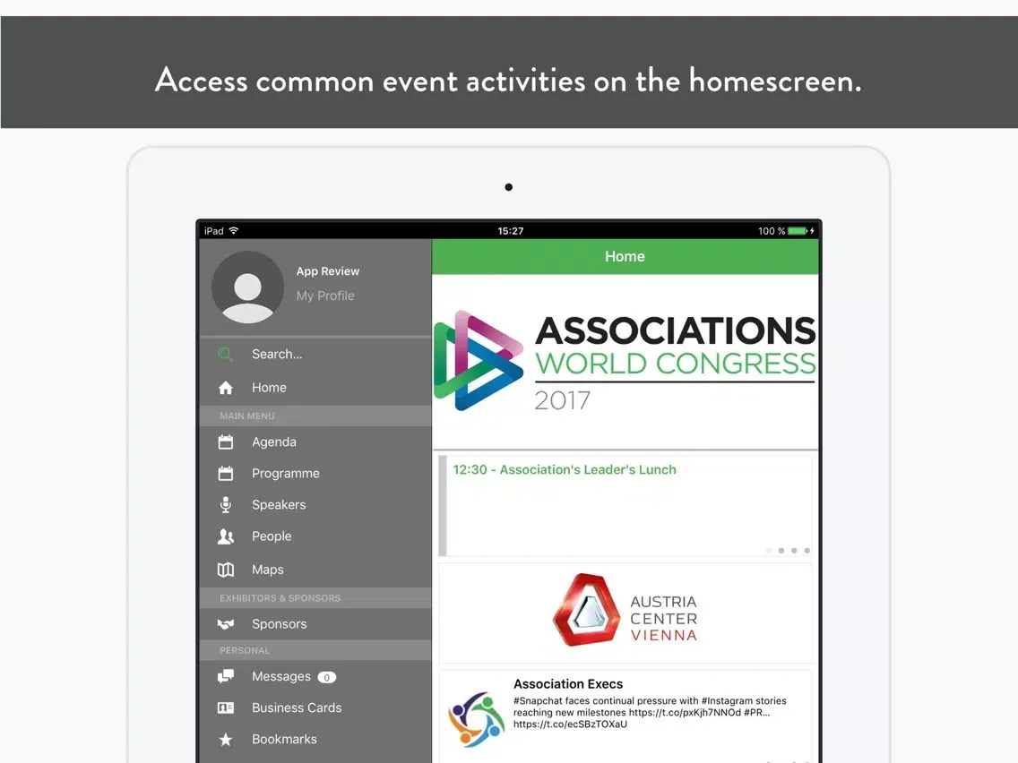 Zrzuty ekranu AWC2017 iPad 