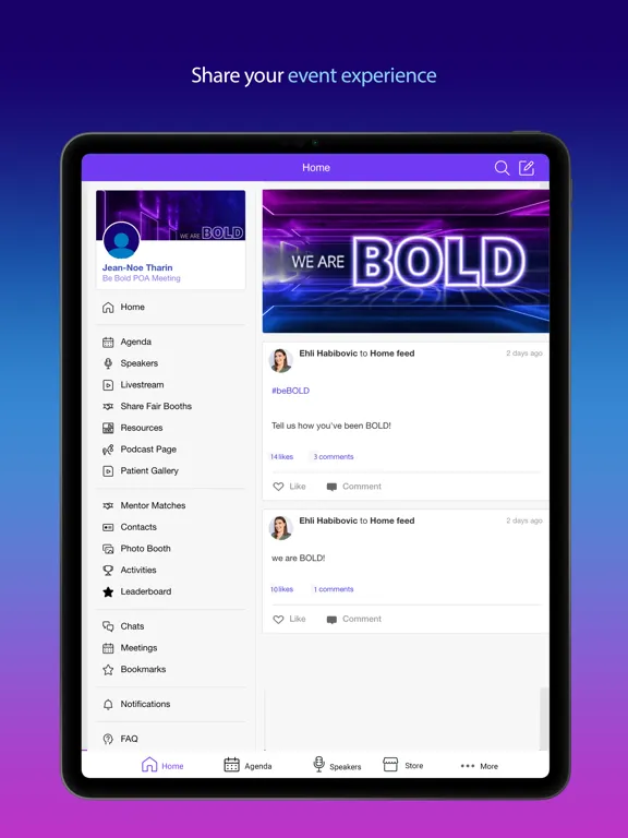 Скриншоты Be Bold POA iPad 