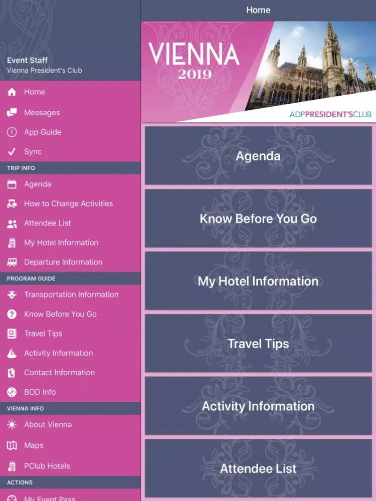 ADP President's Club iPad  স্ক্রিনশট
