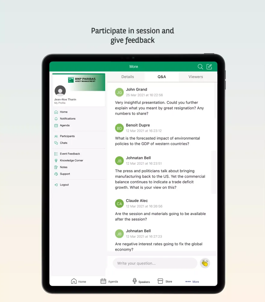 BNPP AM Events應用截圖