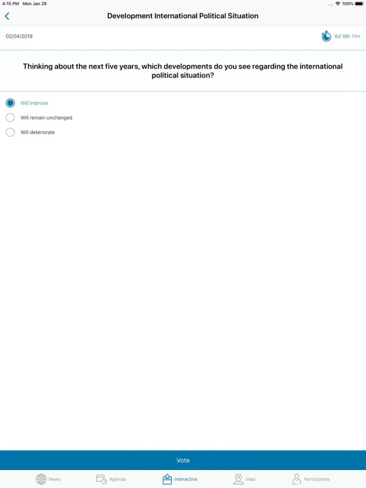 Munich Security Conference iPad 應用截圖