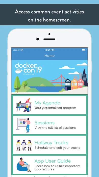 ภาพหน้าจอของ DockerCon