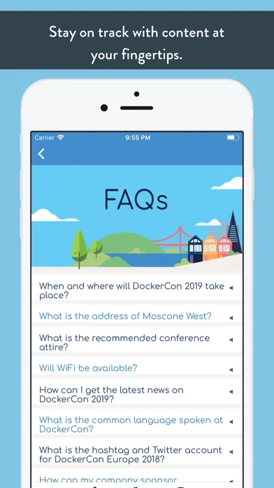 ภาพหน้าจอของ DockerCon