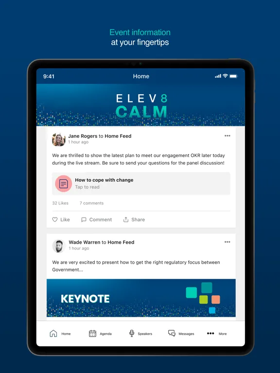 Скриншоты ELEV8CALM iPad 
