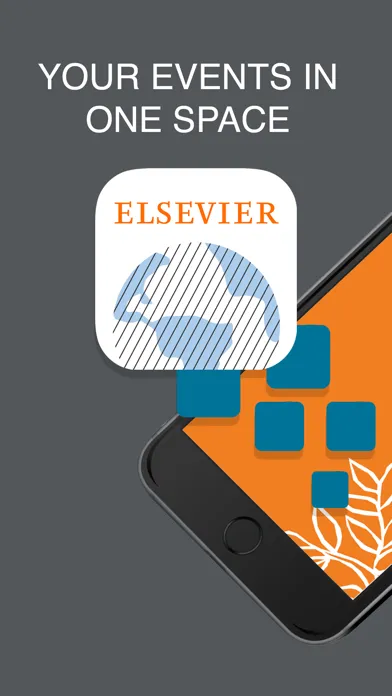 ภาพหน้าจอของ Elsevier Events