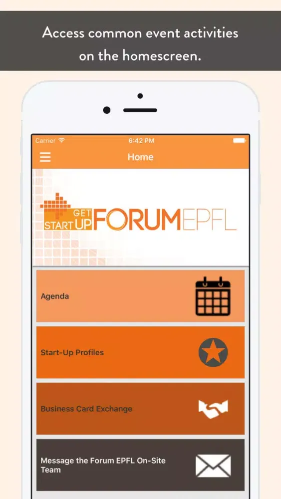 Forum EPFL Event應用截圖