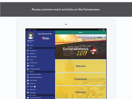 ESA Events & Congresses iPad 应用截图