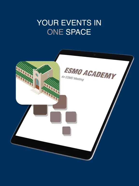 ESMO Academy iPad  スクリーンショット