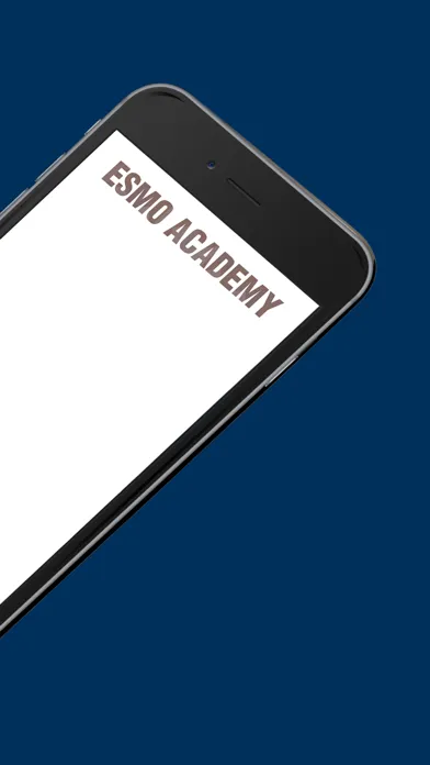 ESMO Academy スクリーンショット