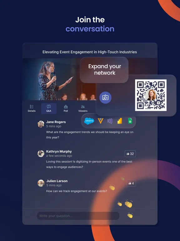 Eventspace by SpotMe iPad  Screenshots