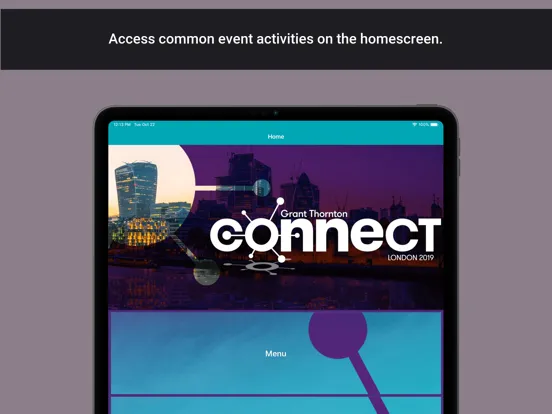 ภาพหน้าจอของ Grant Thornton Event App iPad 