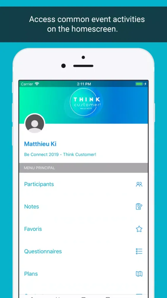 Think Customer Screenshots