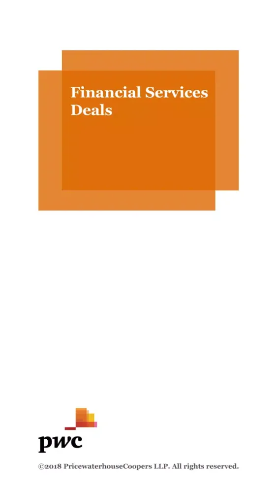 Tangkapan layar PwC Financial Service Deals 2