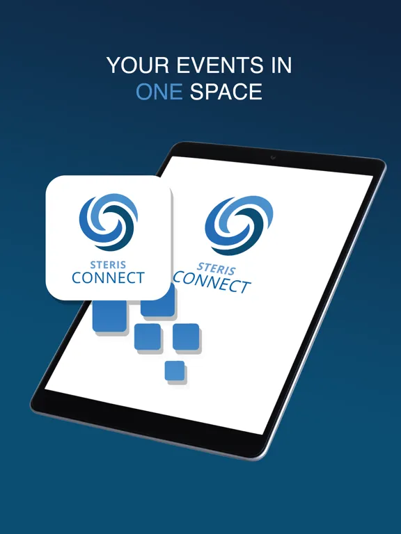 ภาพหน้าจอของ STERIS Connect iPad 