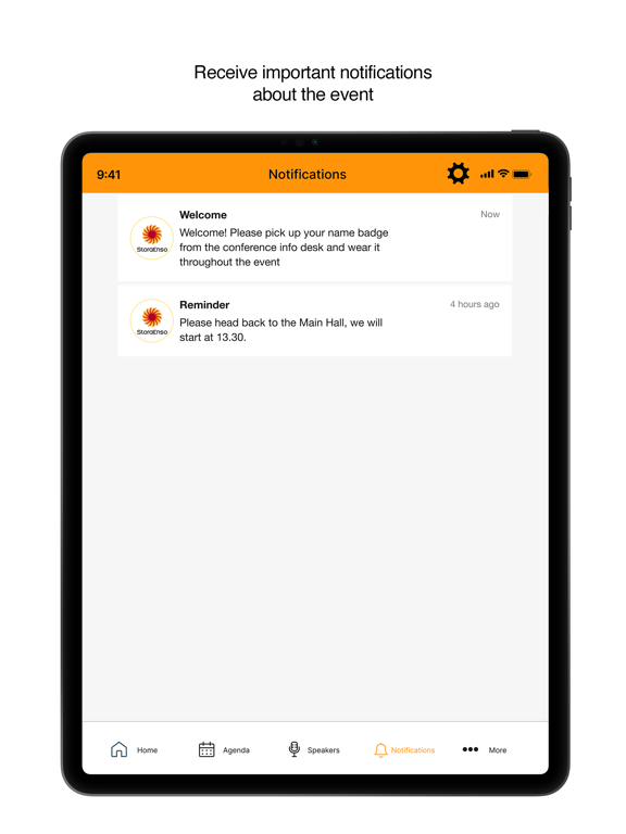 Stora Enso Leadership events iPad  Screenshots
