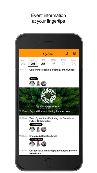 Stora Enso Leadership events 스크린샷