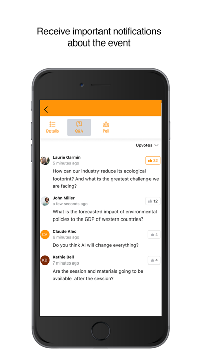 Stora Enso Leadership events Screenshots