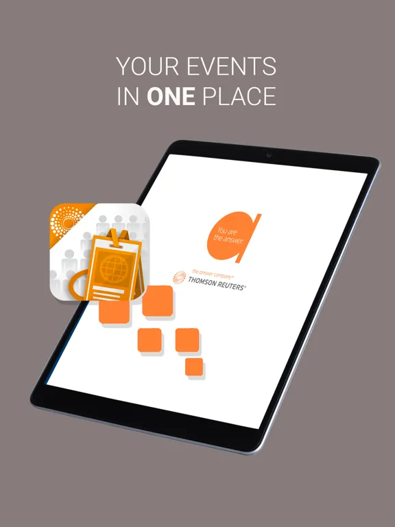Thomson Reuters Connect iPad  スクリーンショット