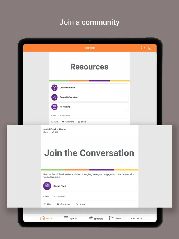 Thomson Reuters Connect iPad  スクリーンショット