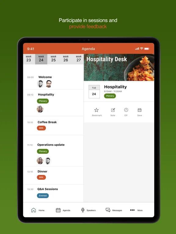 Ảnh chụp màn hình của Reach For The Beach - US Foods iPad 