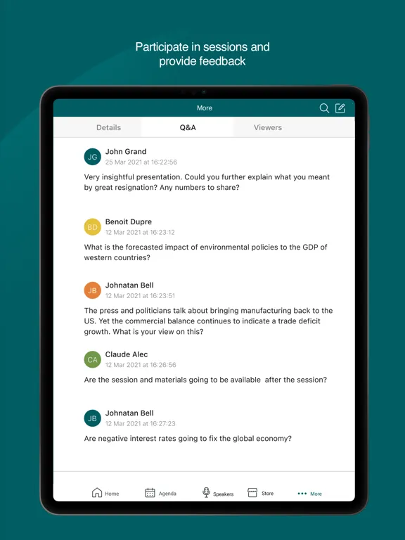 ZP Therapeutics Events iPad  স্ক্রিনশট