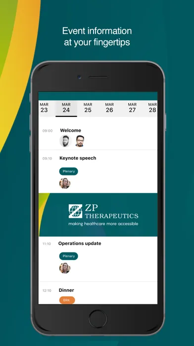 ZP Therapeutics Events স্ক্রিনশট