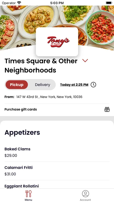 تصاویر Tony's Di Napoli
