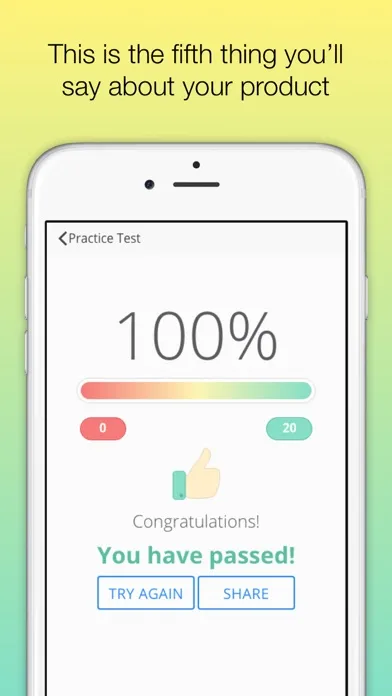 Capturas de pantalla de Connecticut DMV - Permit test