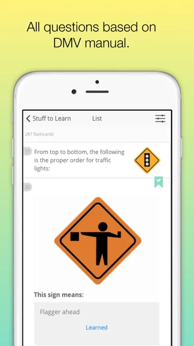 New York DMV NY - Permit test Screenshots