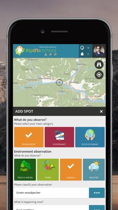 تصاویر Alpine School App | SPOTTERON