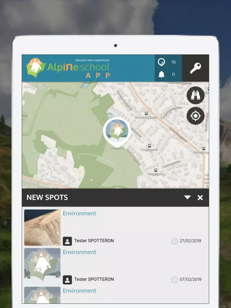 Alpine School App | SPOTTERON iPad  স্ক্রিনশট