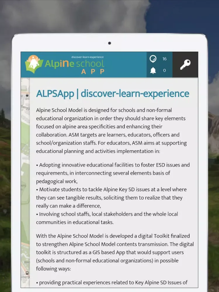 Alpine School App | SPOTTERON iPad  স্ক্রিনশট