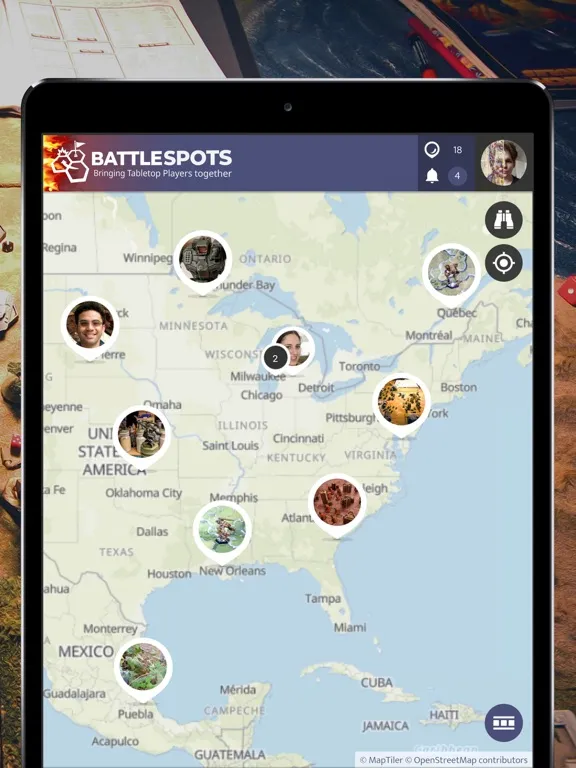 Capturas de pantalla de BattleSpots - Tabletop Players iPad 
