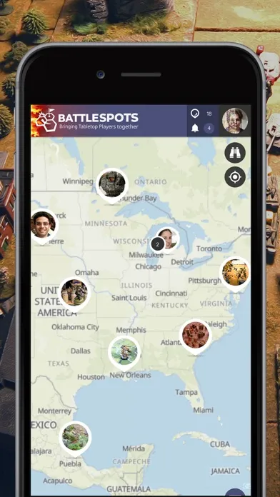 Capturas de pantalla de BattleSpots - Tabletop Players