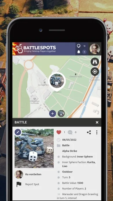 Capturas de pantalla de BattleSpots - Tabletop Players