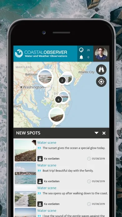 Coastal Observer | SPOTTERON應用截圖