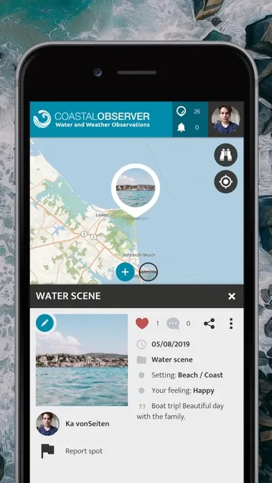 Coastal Observer | SPOTTERON應用截圖