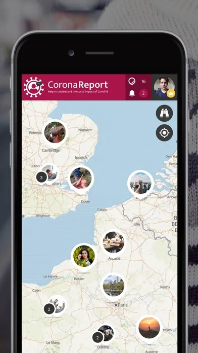 تصاویر CoronaReport