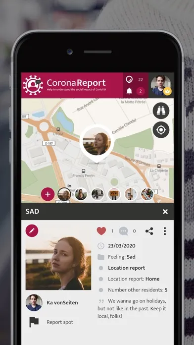 تصاویر CoronaReport